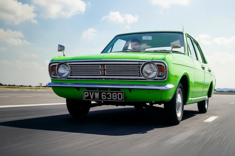 Ford Cortina, Paris Green, 1971