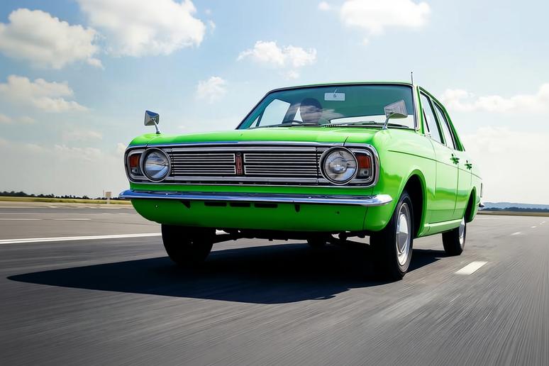 Ford Cortina, Paris Green, 1971